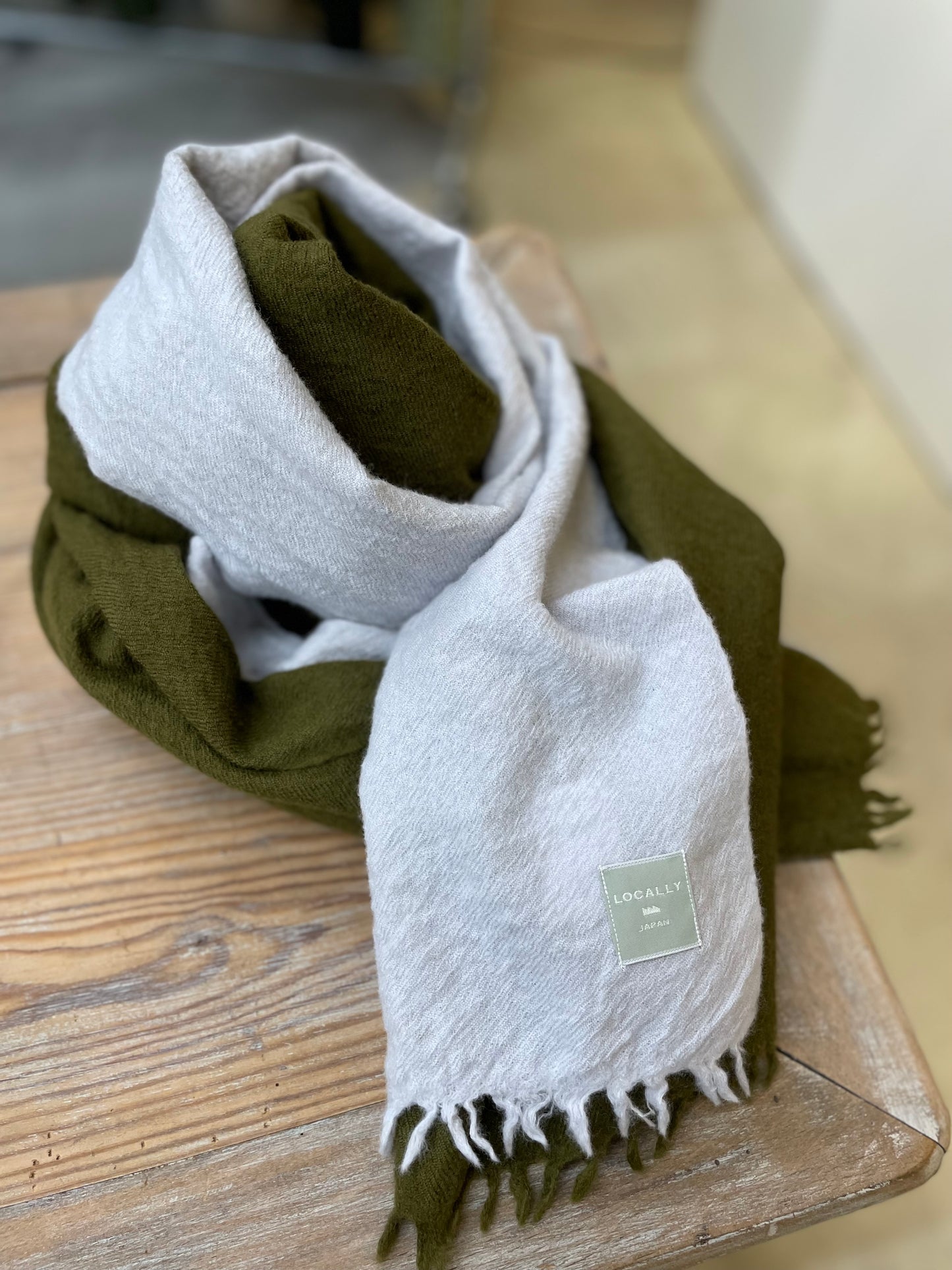 Locally Patch work Muffler / ローカリー パッチワークマフラー