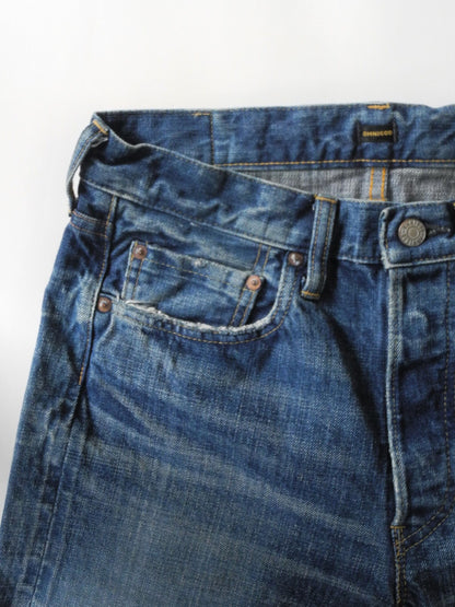 5Pカレッジフィットジーンズ ユーズドウォッシュ / 5P College fit jeans used wash