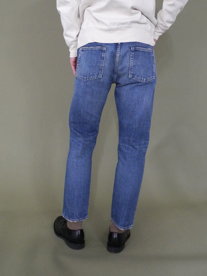 5Pカレッジフィットジーンズ ユーズドウォッシュ / 5P College fit jeans used wash