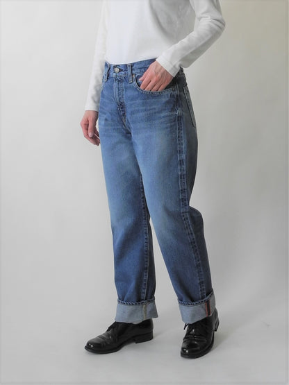 5Pスタンダードジーンズ ユーズドウォッシュ / 5P standard jeans used wash