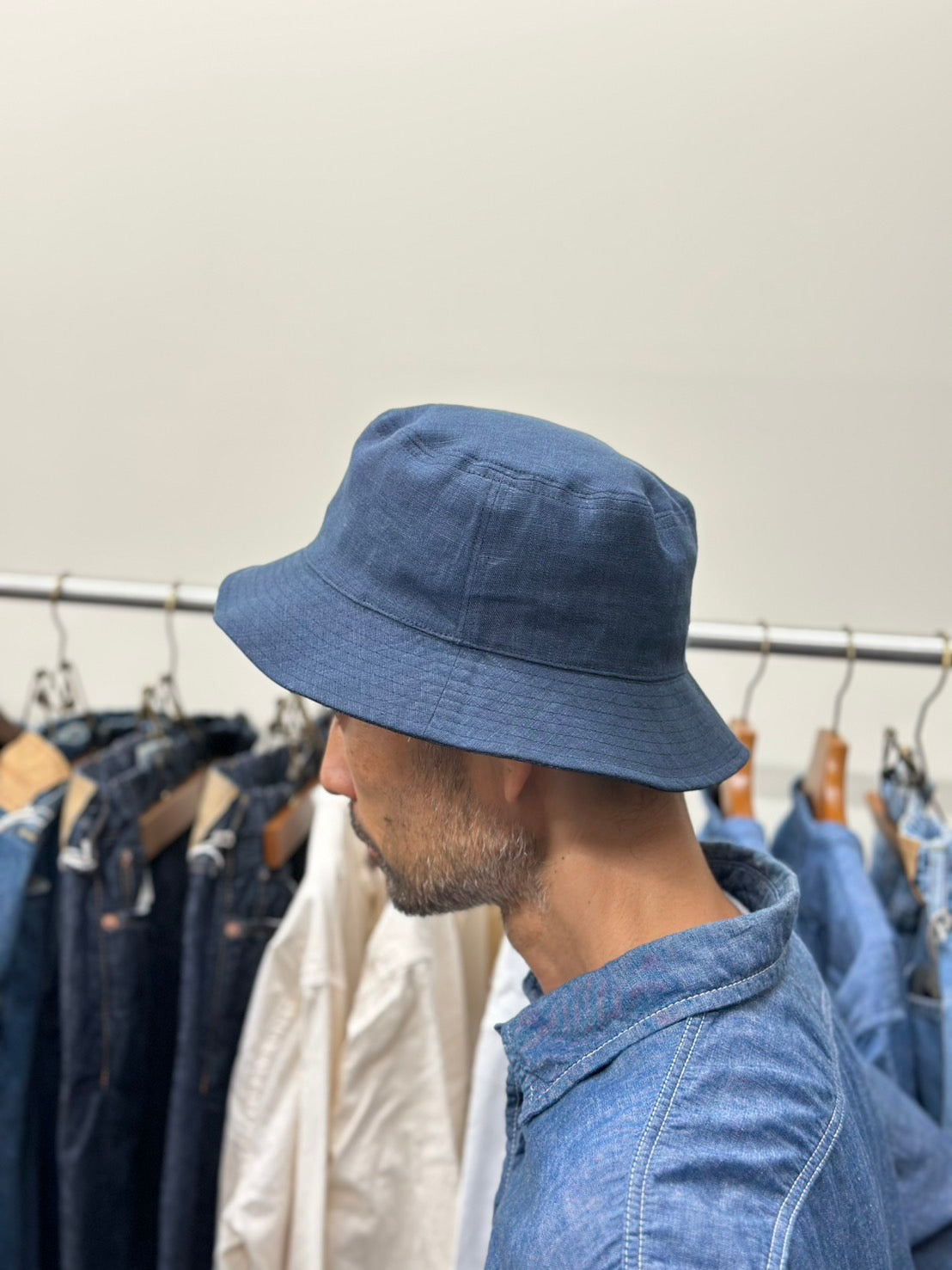 リバーシブルバケットハット / Reversible bucket hat