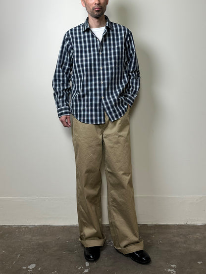 スプレッドカラーシャツ / Spread collar shirt