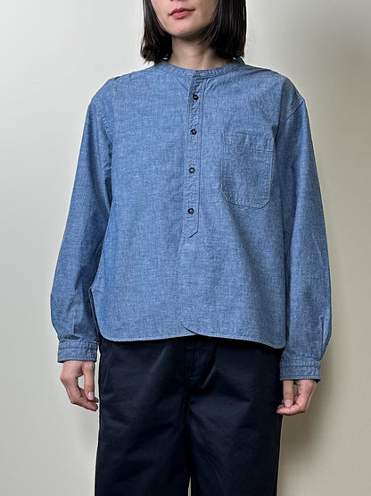 スタンドカラーシャツ / Stand collar shirt