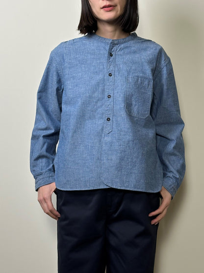 スタンドカラーシャツ / Stand collar shirt