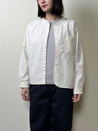 スタンドカラーシャツ / Stand collar shirt