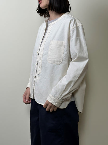 スタンドカラーシャツ / Stand collar shirt