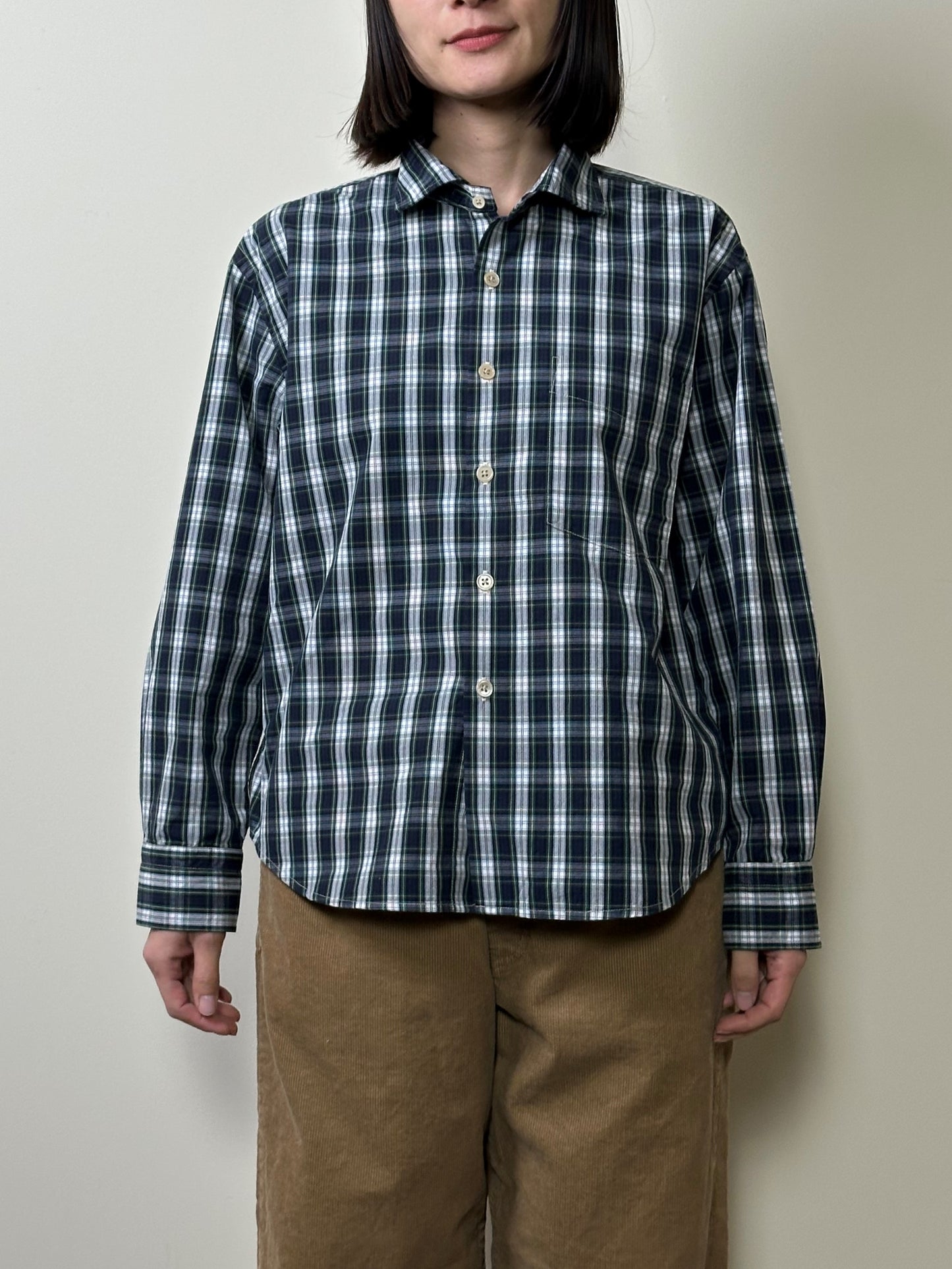 スプレッドカラーシャツ / Spread collar shirt