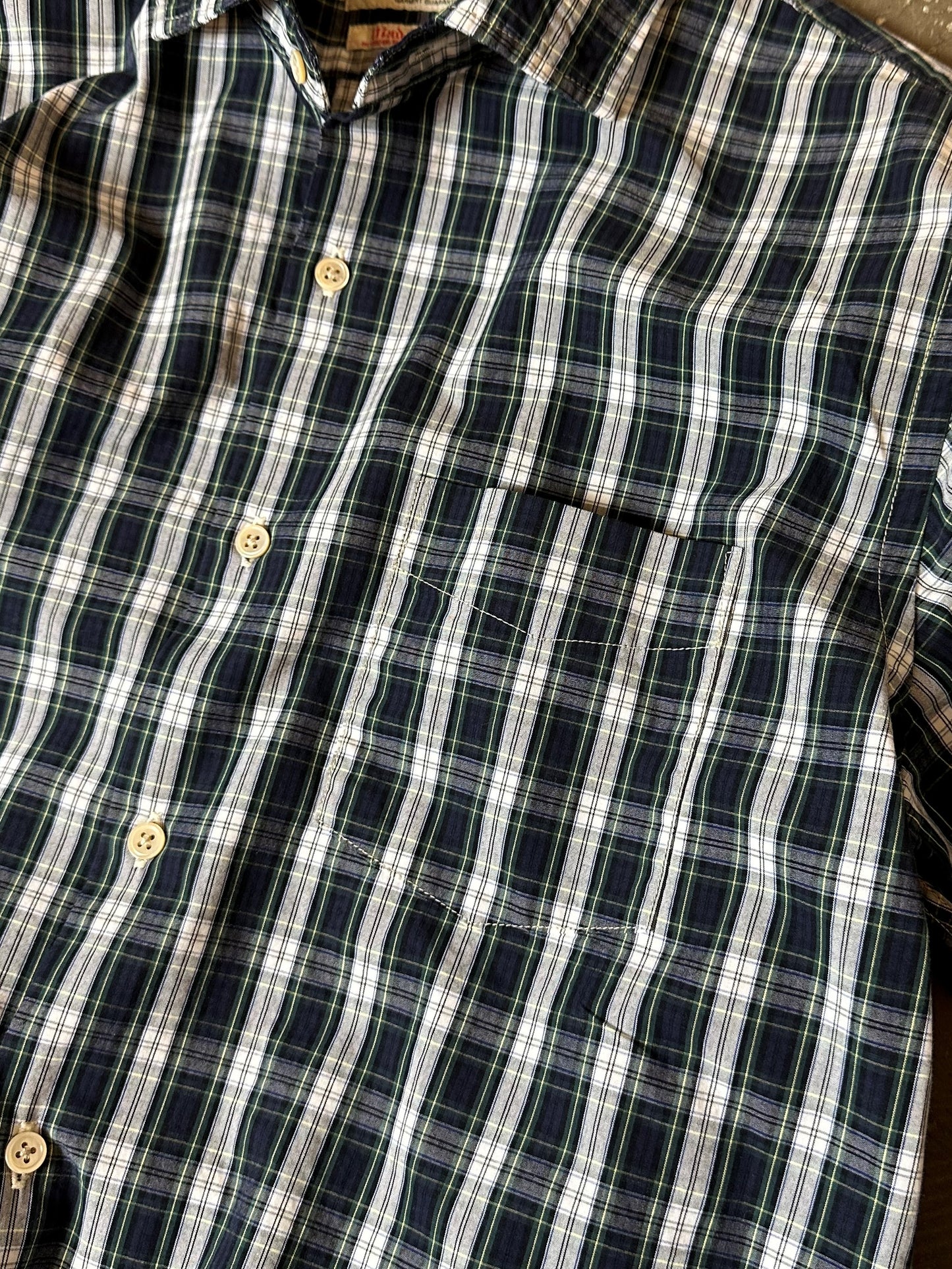 スプレッドカラーシャツ / Spread collar shirt