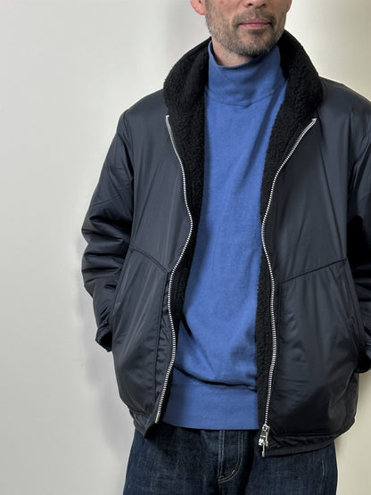ショートジップアップブルゾン / Short zip up blouson