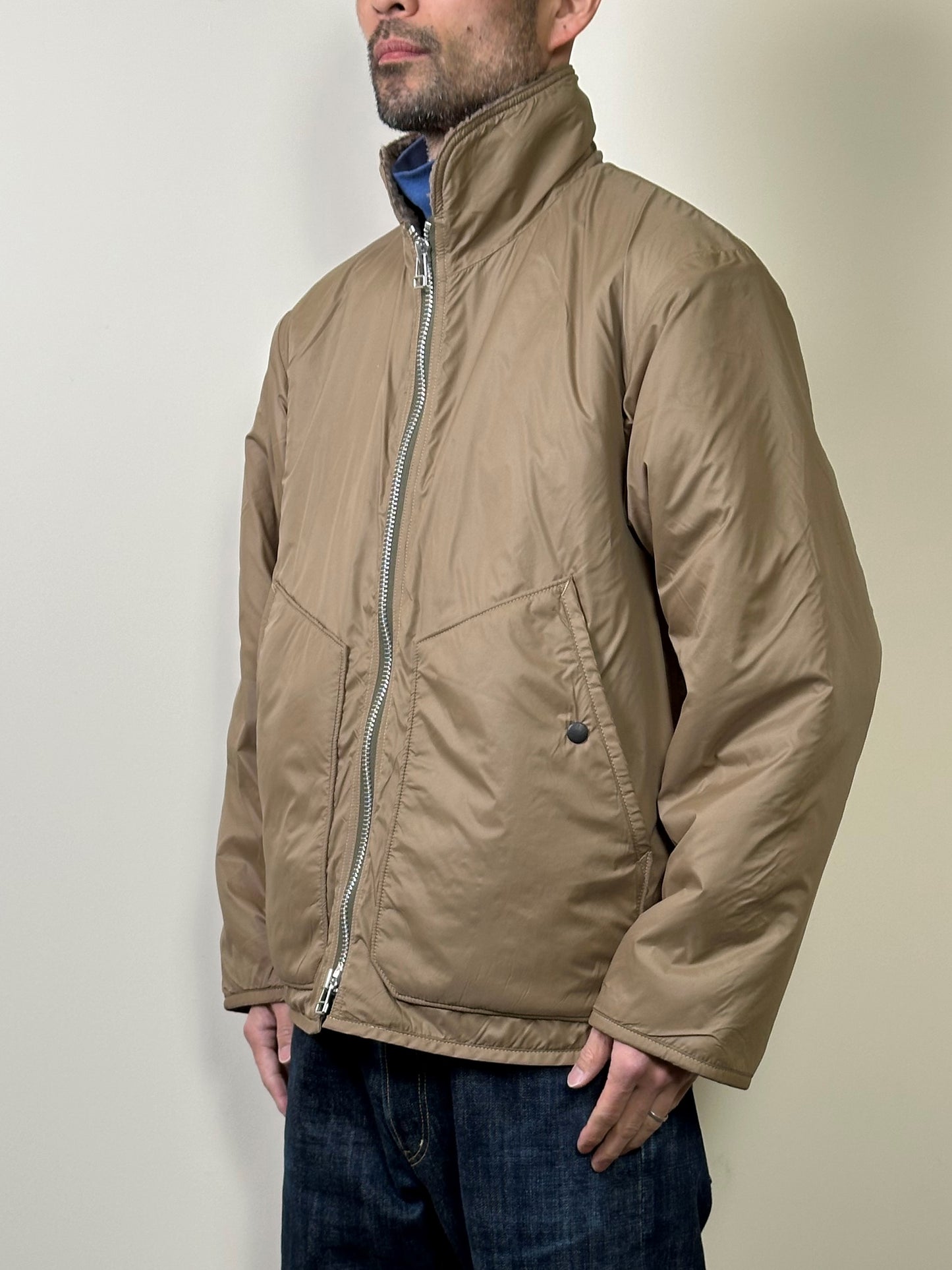 ショートジップアップブルゾン / Short zip up blouson