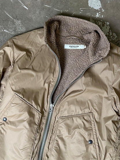 ショートジップアップブルゾン / Short zip up blouson