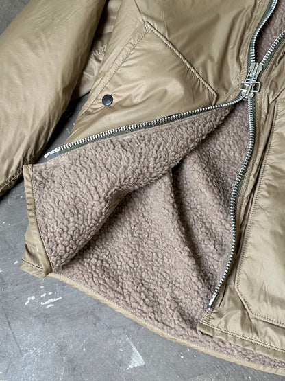 ショートジップアップブルゾン / Short zip up blouson