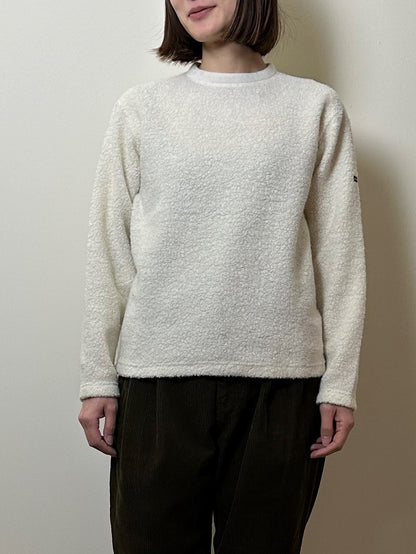 ウールパイルクルーネックトレーナー / Wool pile crew neck trainer