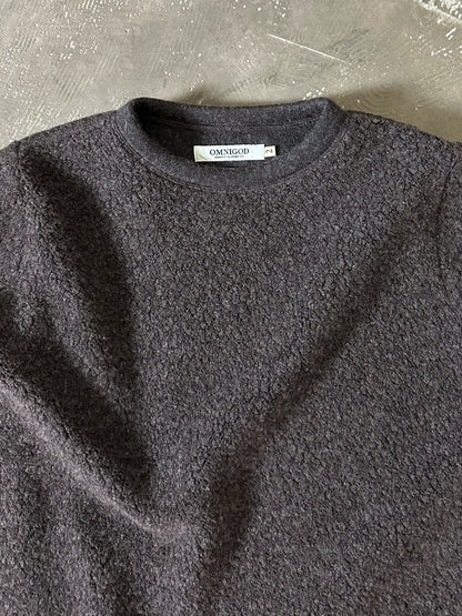 ウールパイルクルーネックトレーナー / Wool pile crew neck trainer