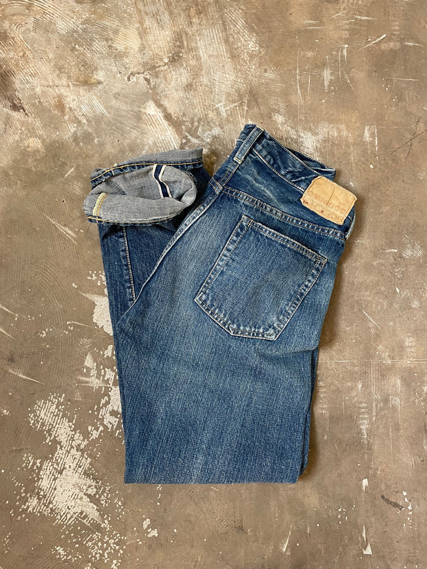 5Pスタンダードジーンズ ユーズドウォッシュ / 5P Standard jeans used wash