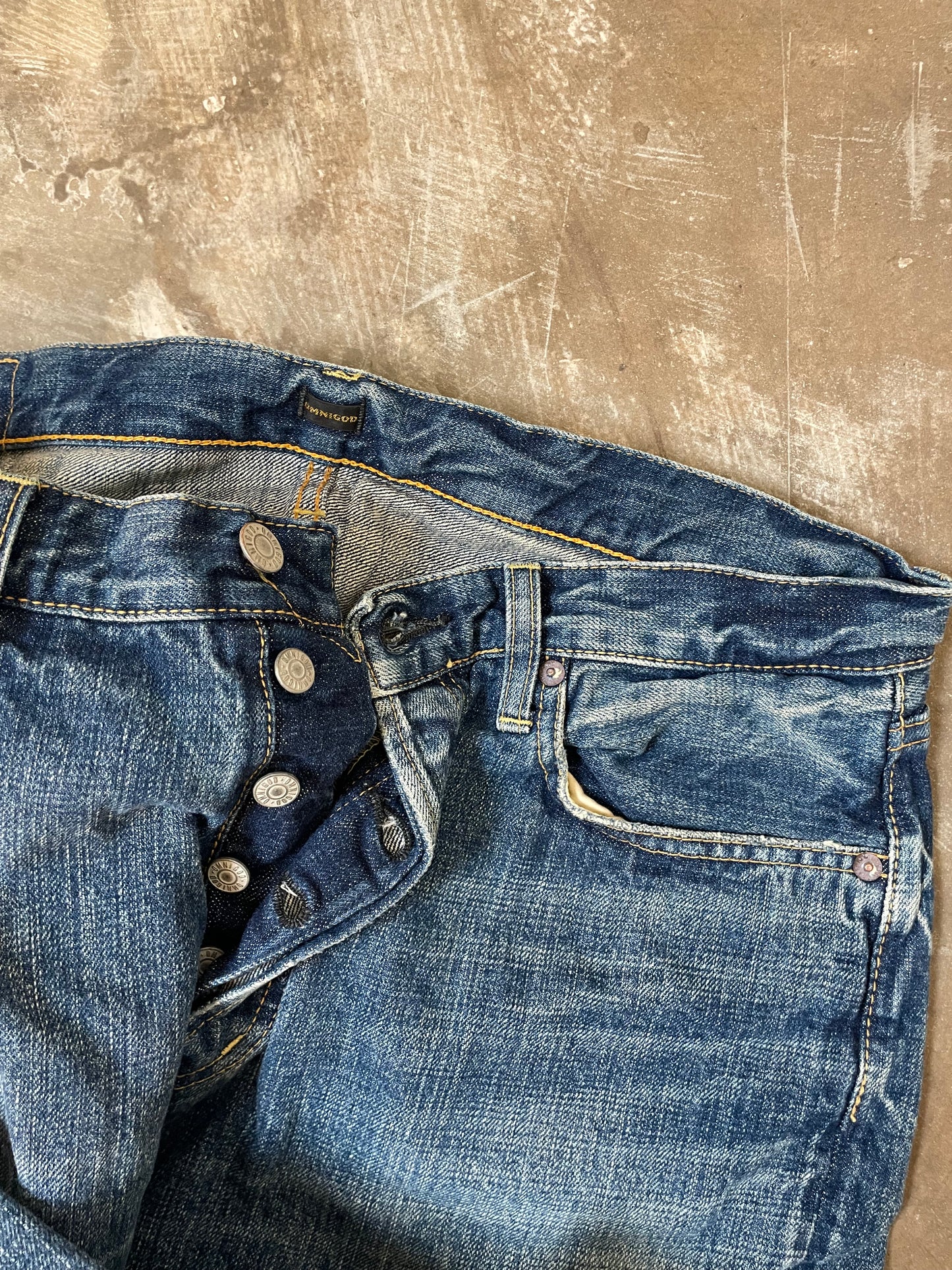 5Pスタンダードジーンズ ユーズドウォッシュ / 5P Standard jeans used wash