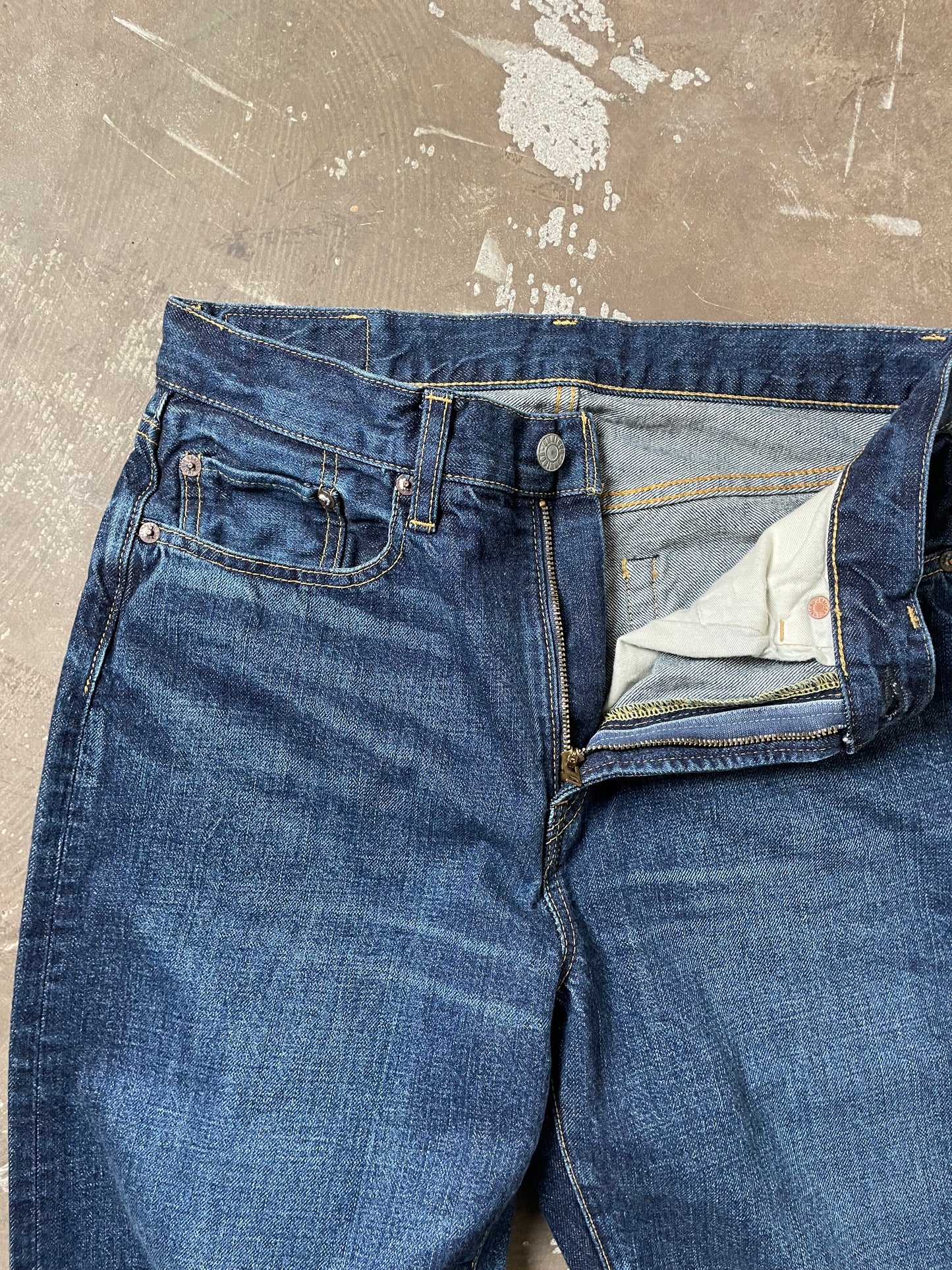 5Pスタンダードジーンズ ユーズドウォッシュ / 5P standard jeans used wash