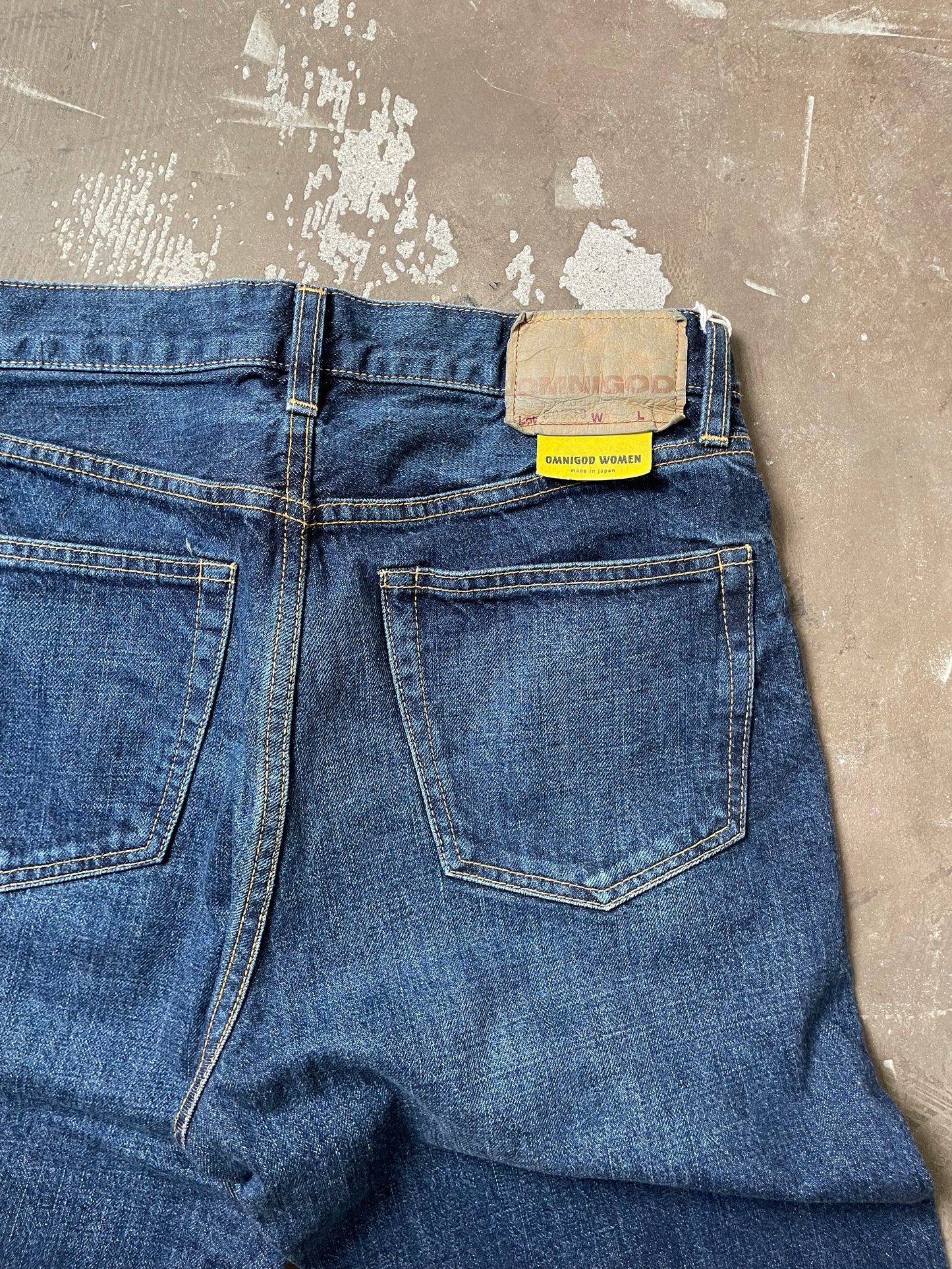 5Pスタンダードジーンズ ユーズドウォッシュ / 5P standard jeans used wash