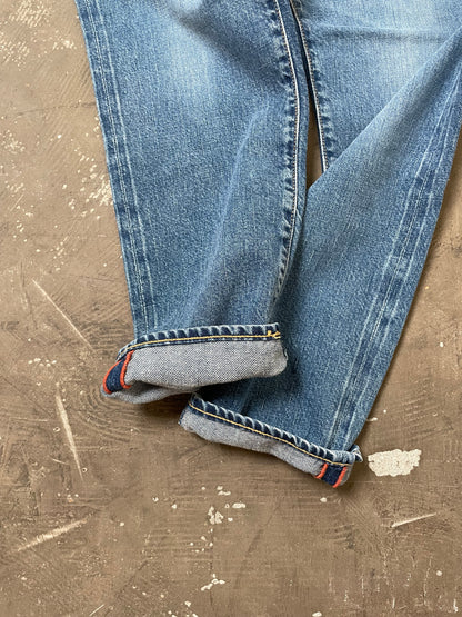 5Pテーパードジーンズ  ユーズドウォッシュ / 5P Tapered Jeans Used wash