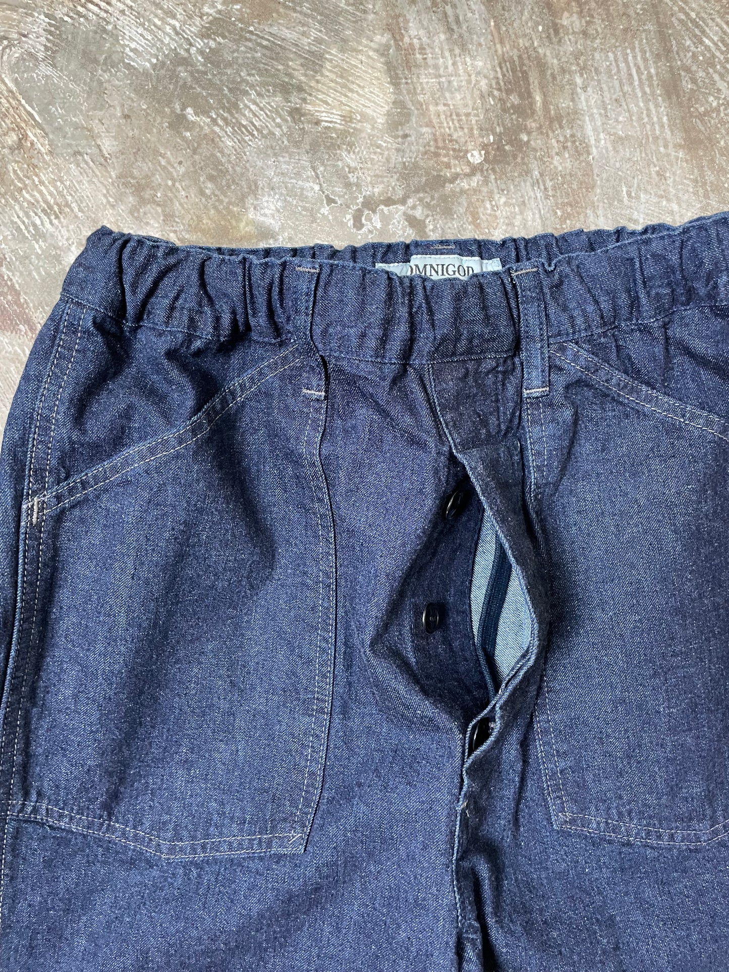 デニムPWイージーパンツ / Denim PW easy pants