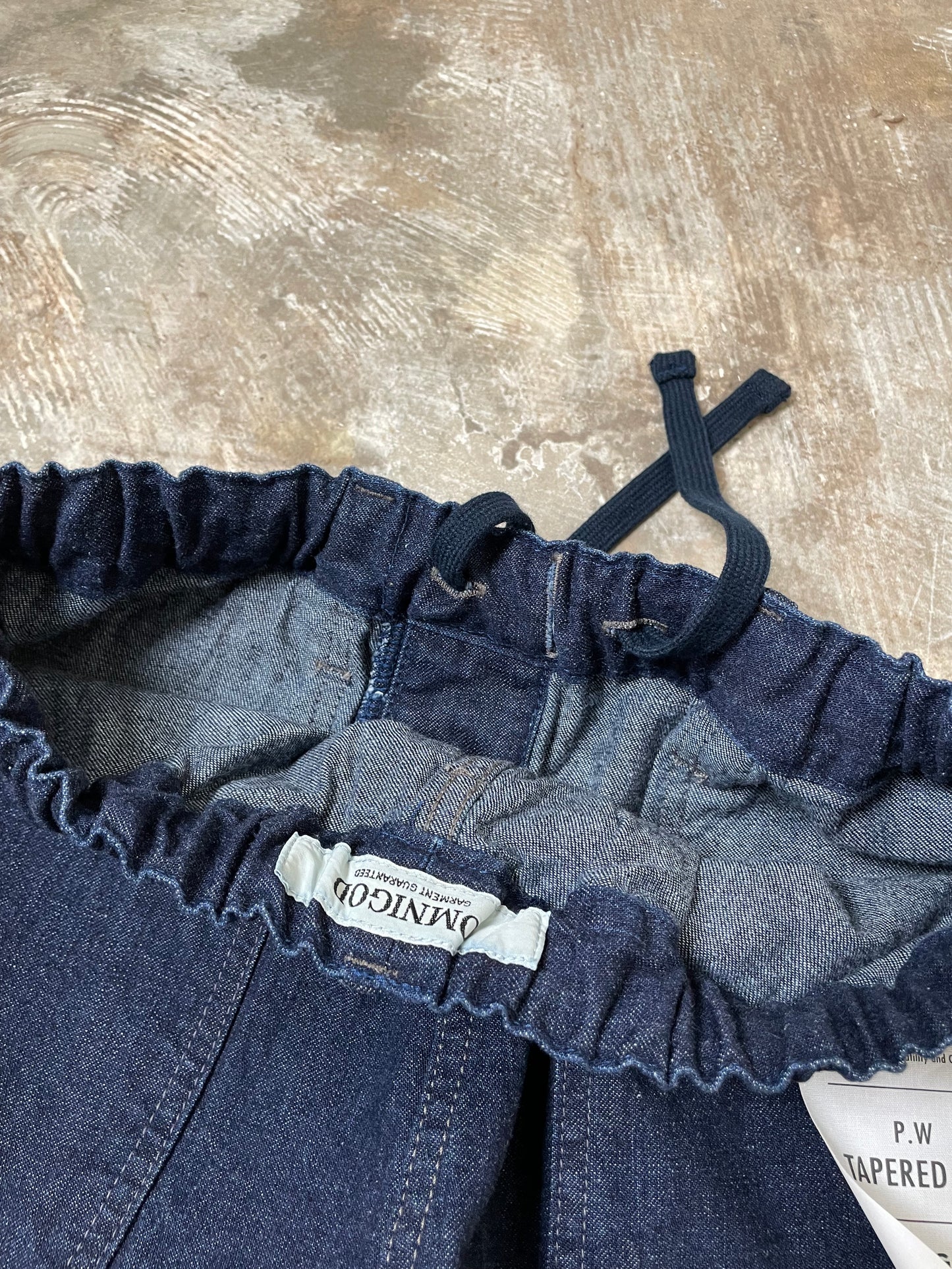 デニムPWイージーパンツ / Denim PW easy pants