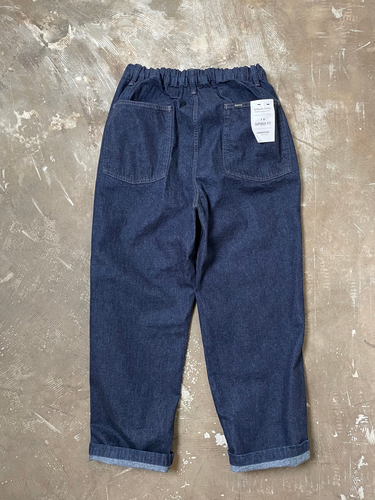 デニムPWイージーパンツ / Denim PW easy pants