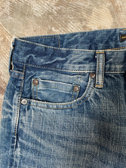 5Pカレッジフィットジーンズ  ユーズドウォッシュ / 5P College fit jeans used wash