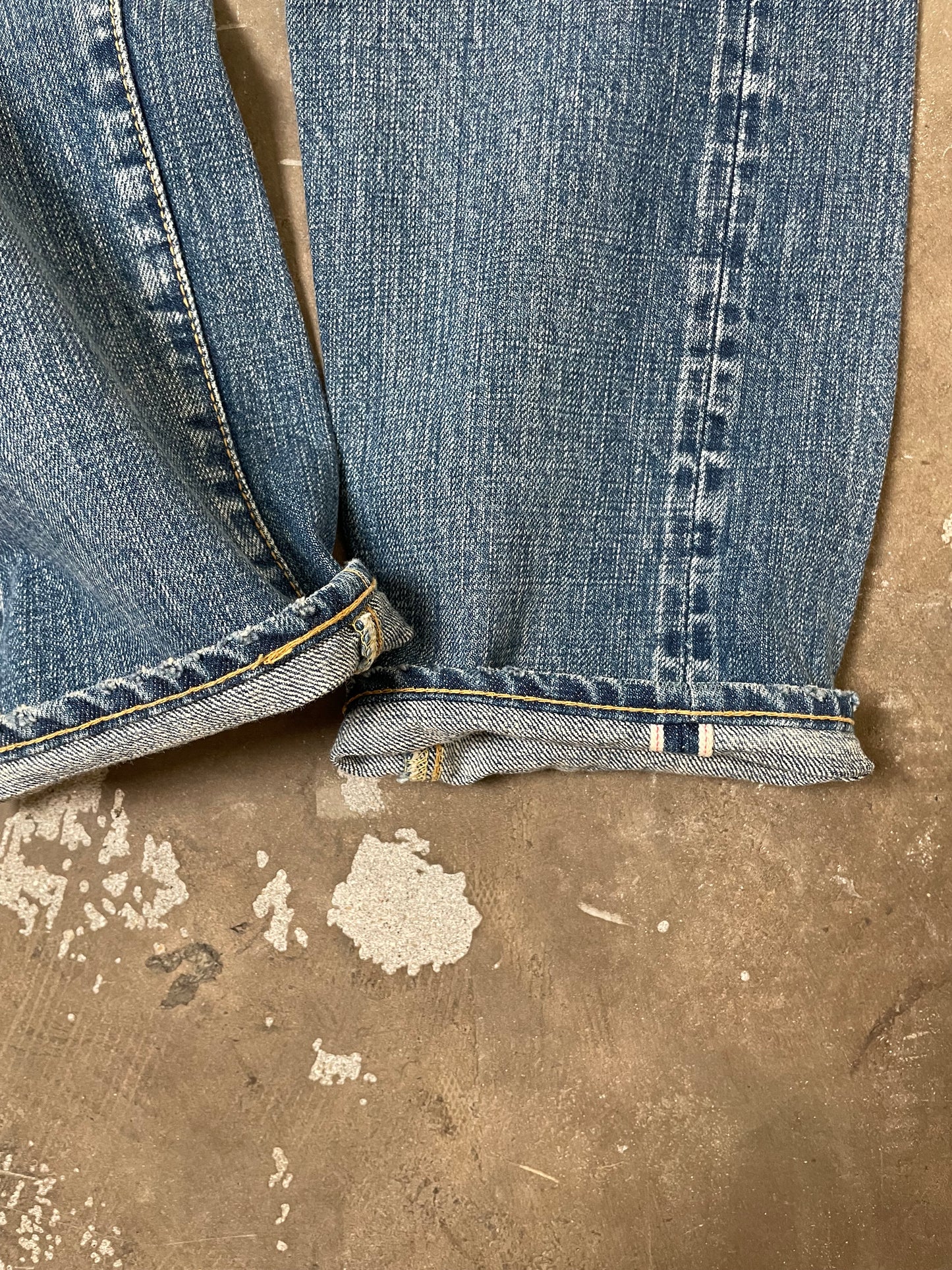 5Pカレッジフィットジーンズ  ユーズドウォッシュ / 5P College fit jeans used wash