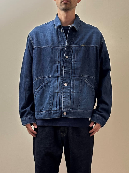 ショートワークジャケット ユーズドウォッシュ / Short work jacket Used wash