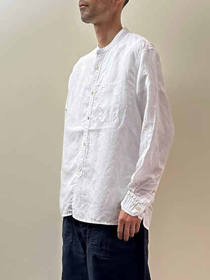スタンドカラーワークシャツ / Stand collar work shirt