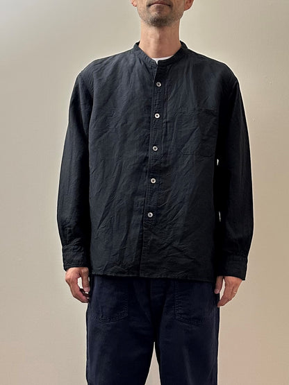 スタンドカラーワークシャツ / Stand collar work shirt
