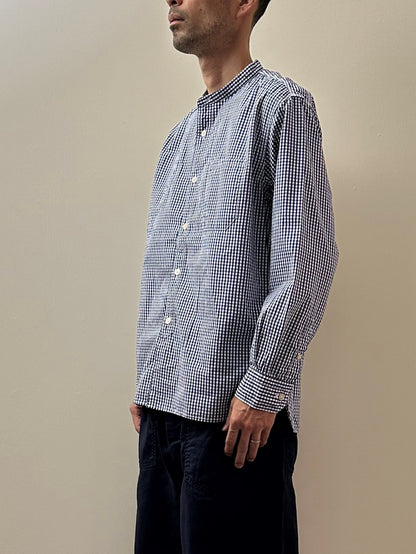 スタンドカラーワークシャツ / Stand collar work shirt