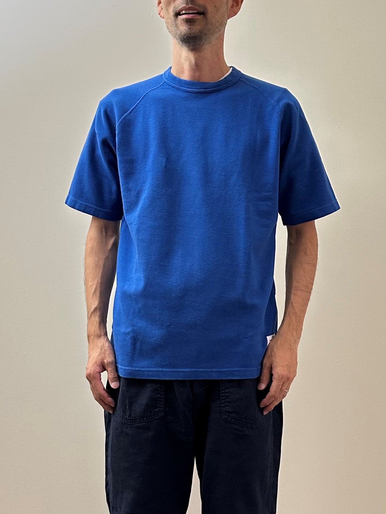 KL FRIES CREW NECK SS T-SHIRT / KL フライスクルーネックショートスリーブTシャツ