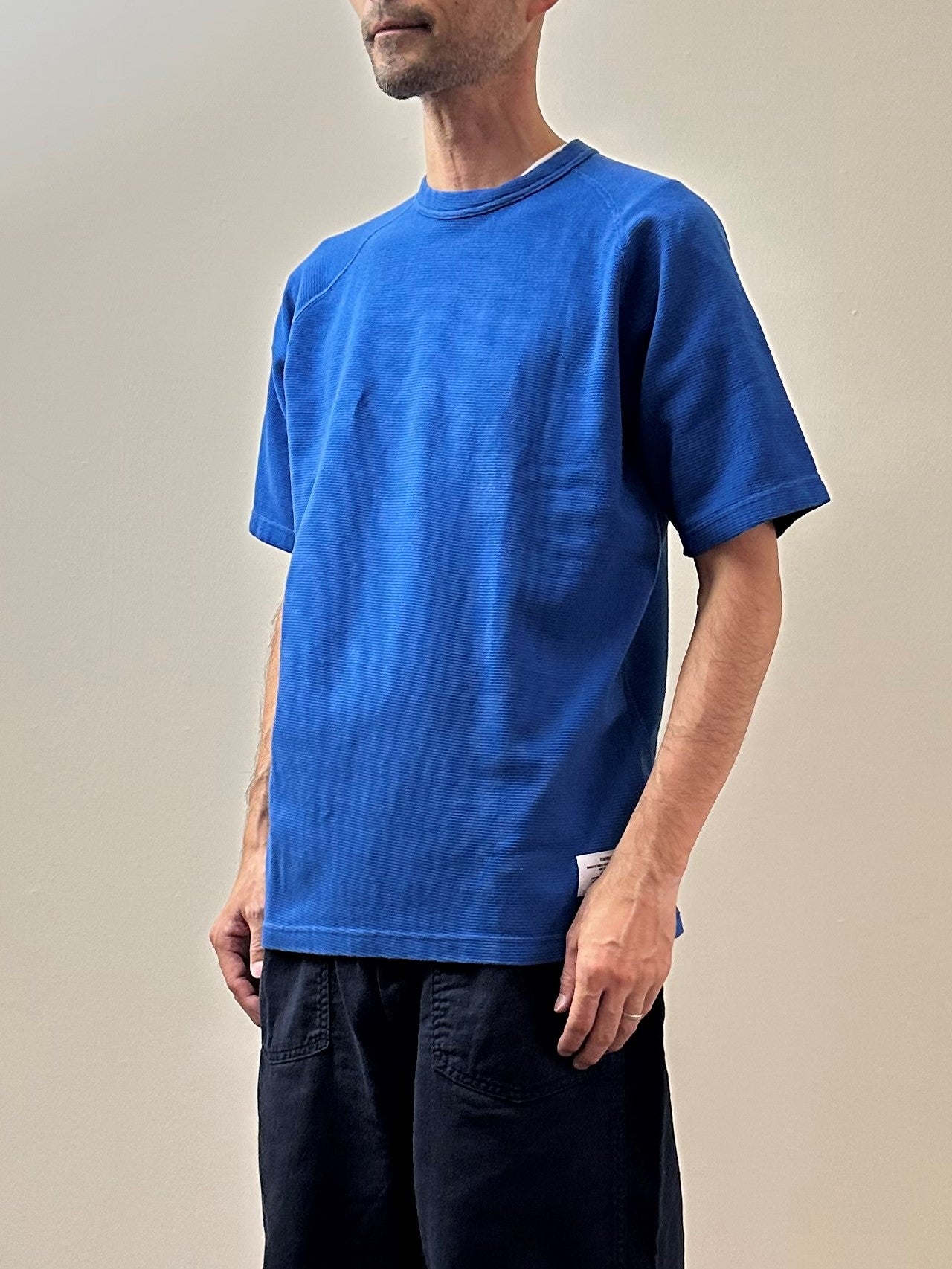 KL FRIES CREW NECK SS T-SHIRT / KL フライスクルーネックショートスリーブTシャツ