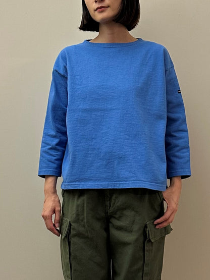 ボートネックマニッシュチューブシャツ / Boat neck mannish Tube shirt