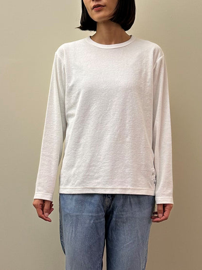 パイルクルーネックTシャツ / Pile Crew neck T-shirt