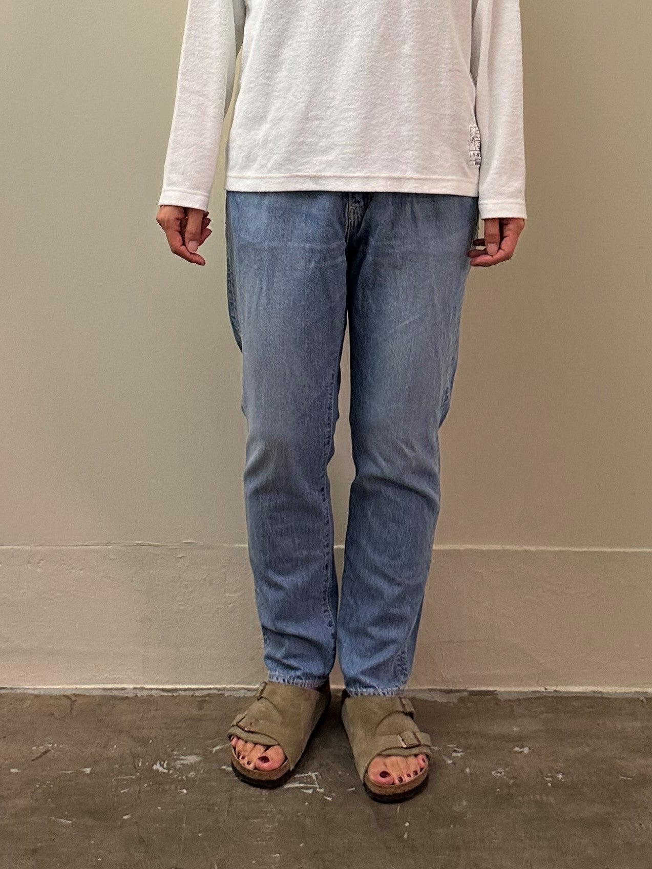 5P テーパードイージージーンズ / 5P tapered easy jeans