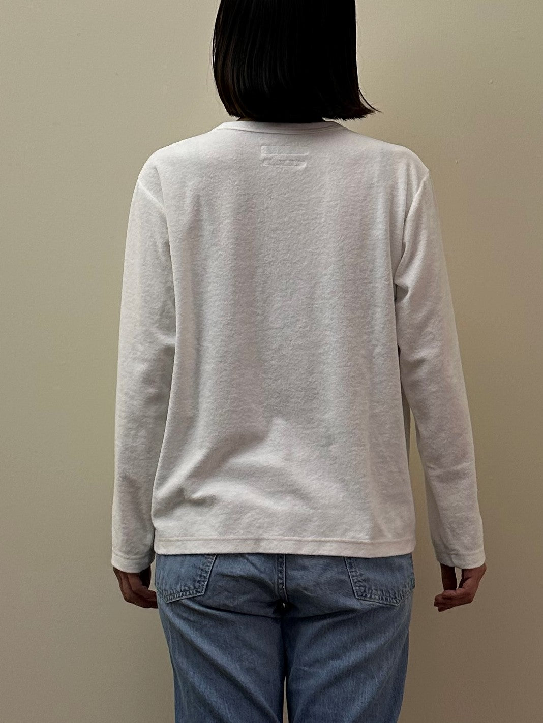 パイルクルーネックTシャツ / Pile Crew neck T-shirt