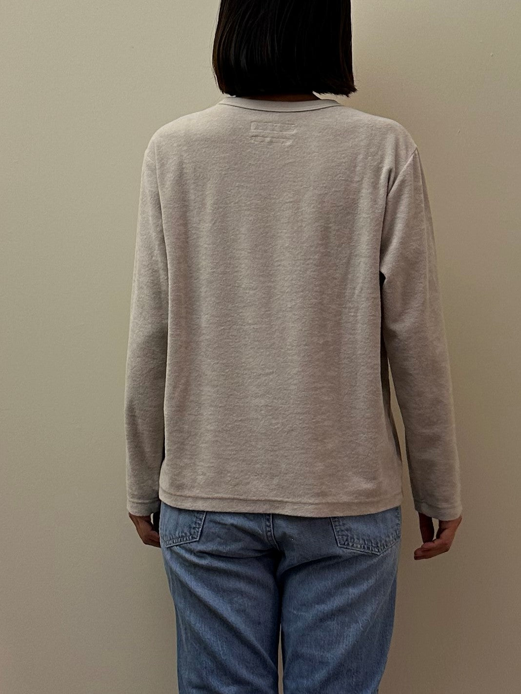 パイルクルーネックTシャツ / Pile Crew neck T-shirt