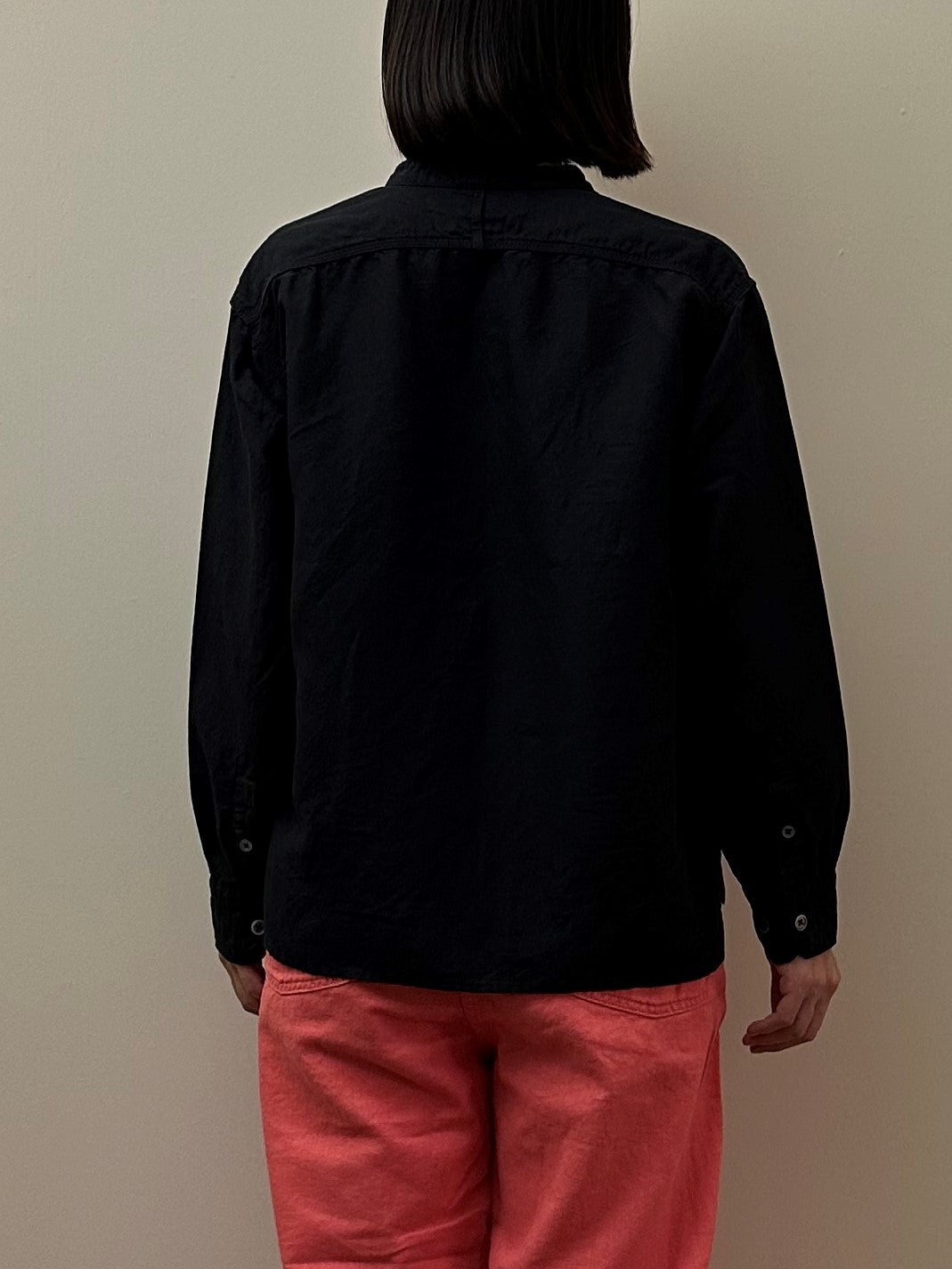 スタンドカラーワークシャツ / Stand collar work shirt
