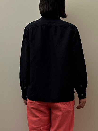 スタンドカラーワークシャツ / Stand collar work shirt