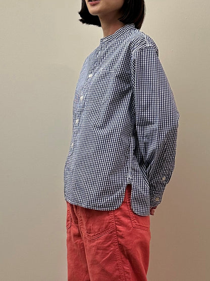 スタンドカラーワークシャツ / Stand collar work shirt