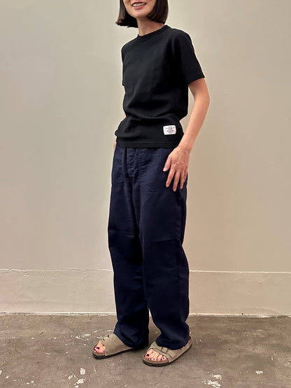 KL FRIES CREW NECK SS T-SHIRT / KL フライスクルーネックショートスリーブTシャツ