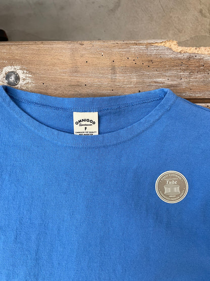 ボートネックマニッシュチューブシャツ / Boat neck mannish Tube shirt