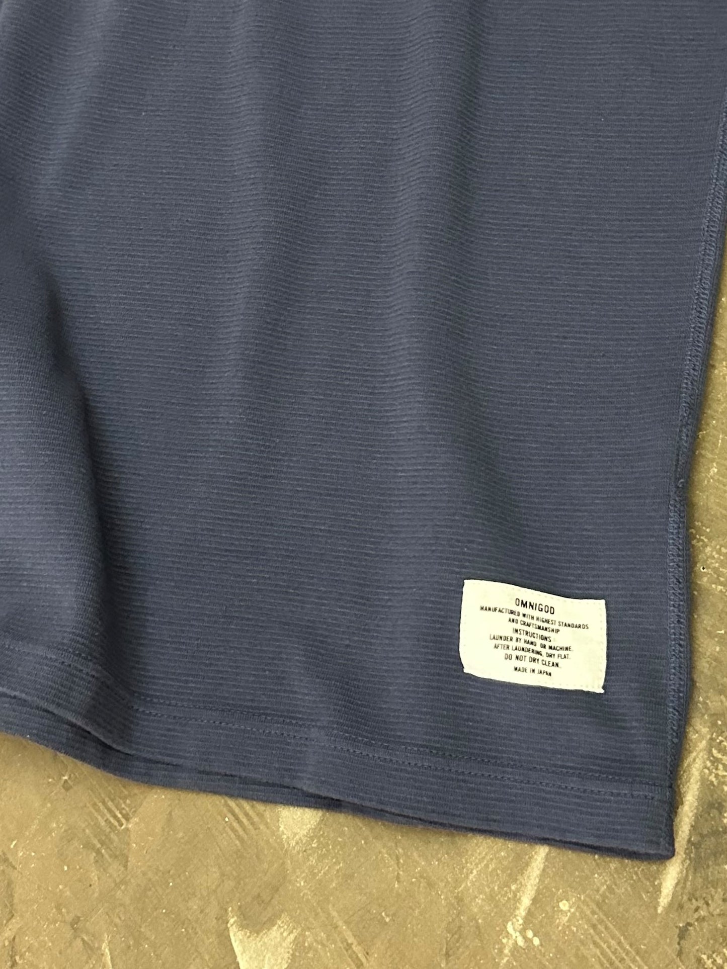 KL FRIES CREW NECK SS T-SHIRT / KL フライスクルーネックショートスリーブTシャツ