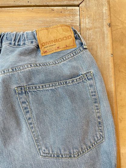 5P テーパードイージージーンズ / 5P tapered easy jeans