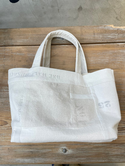 ARTEPOVERA ユーズドフランスシーツバック M / Used France Sheets Bag M