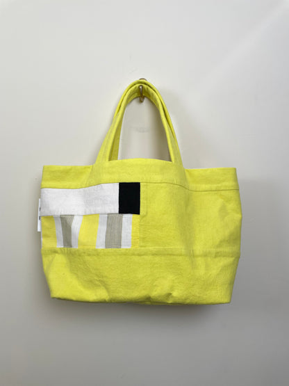 ARTEPOVERA インドコットンストライプバッグ M / India cotton stripe Bag M