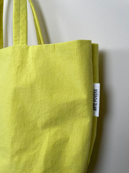 ARTEPOVERA インドコットンストライプバッグ L / India cotton stripe Bag L