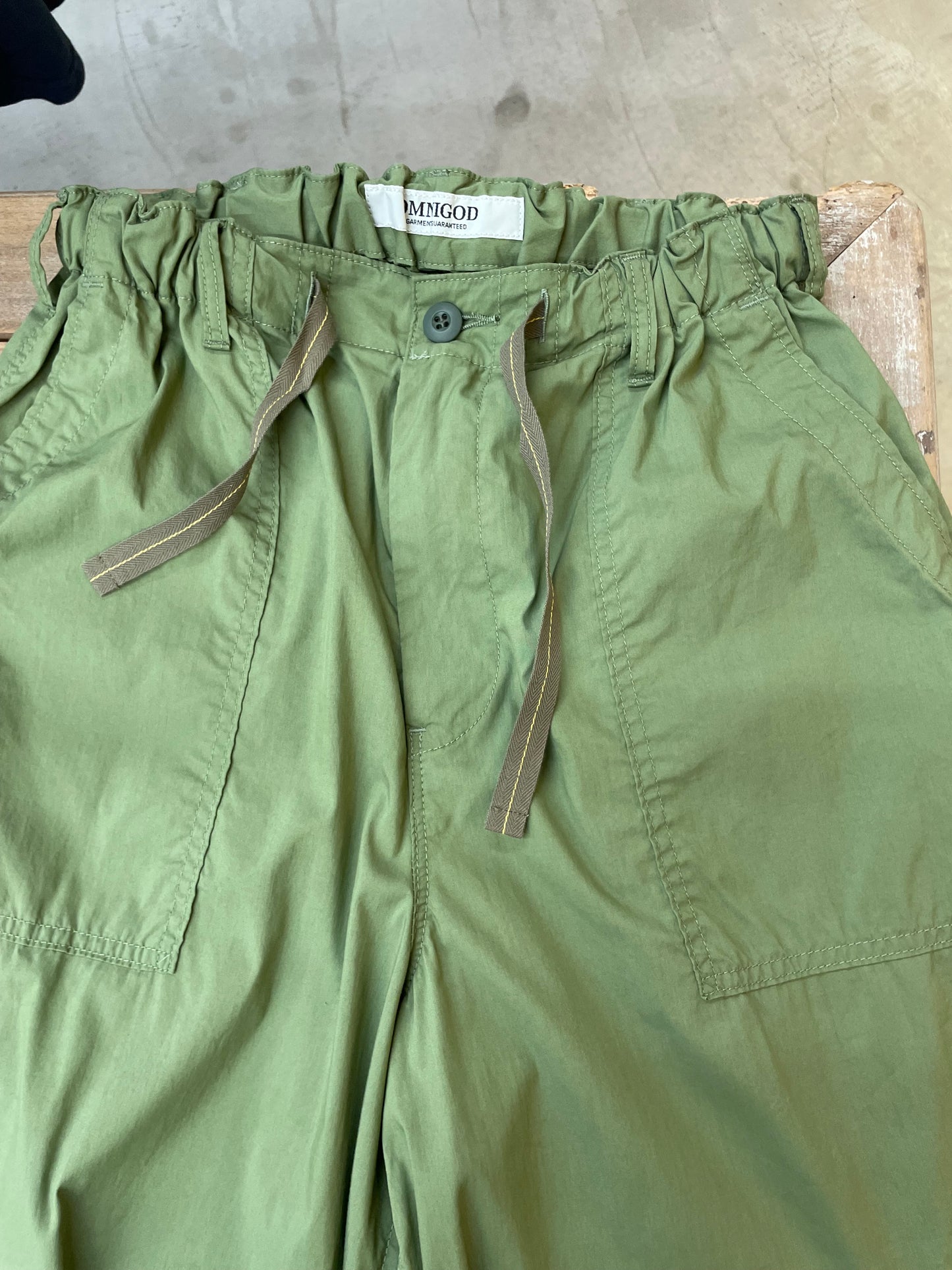 パラシュートべイカーパンツ / Parachute baker pants